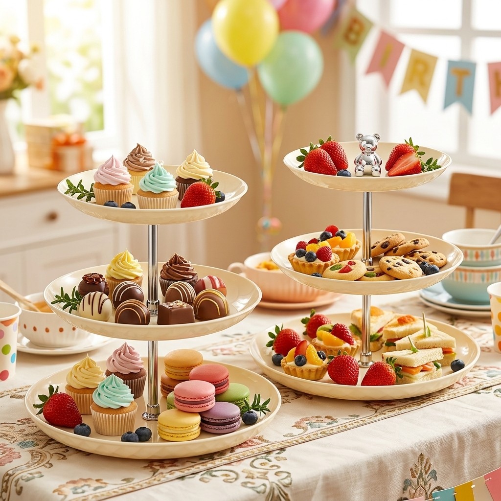 2/3-laags plastic cupcake stan - Cupcake Stand Tier recensie en prijs