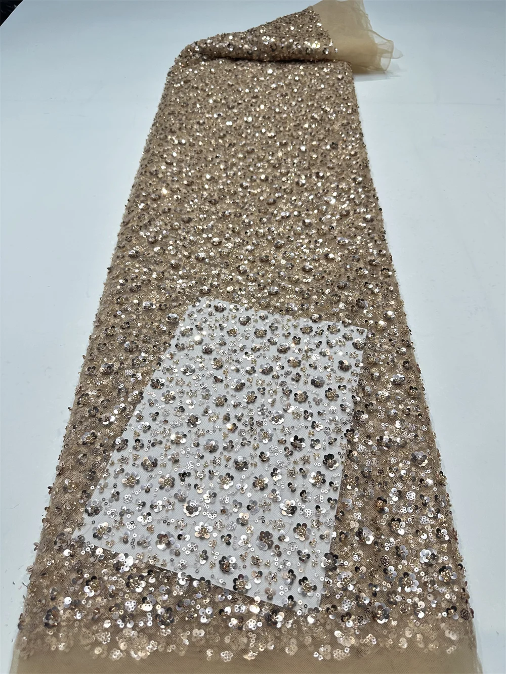 Afrikaanse kantstof 2026 goude - Glitter Tablecloth recensie en prijs