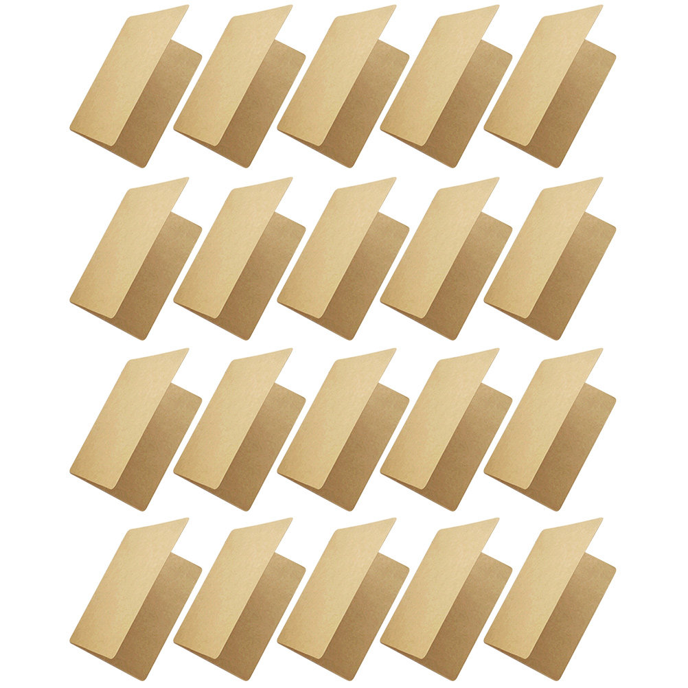 20 stuks rustieke blanco notit - Papercraft Supply Invitation recensie en prijs