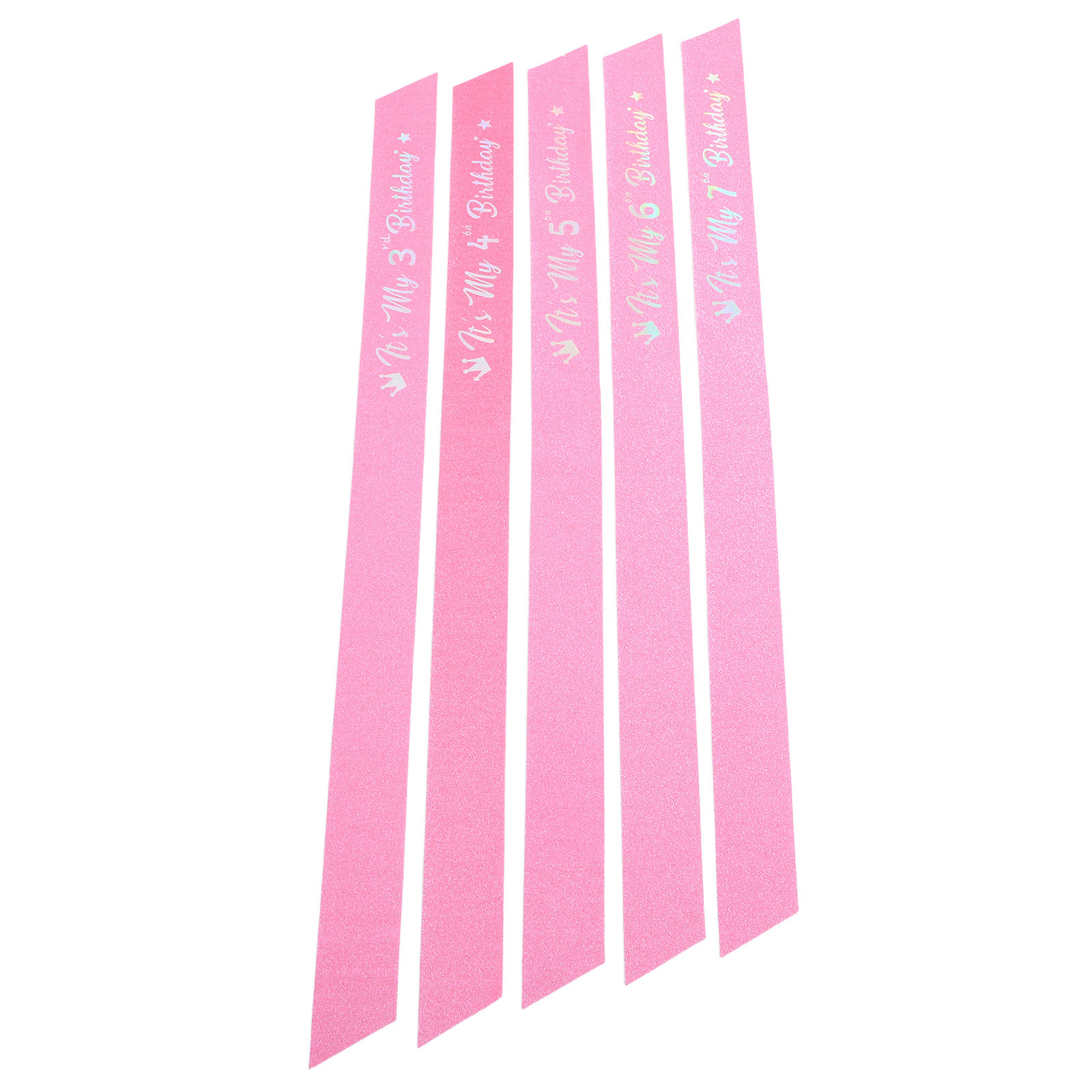 5 stuks 'Het is mijn verjaarda - Birthday Sash Glitter recensie en prijs
